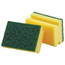 Scrub Sponge 2 in 1 Pad for Kitchen, Sink, Bathroom Cleaning Scrubber - Justgrabit Inc.