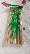 Camping Wooden Color Bamboo BBQ Skewers – 20cm Barbecue Shish Kabob Sticks for Fruit, Meat, Party & More (Pack of Skewers) - justgrabit.in | Just Grab It