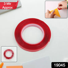 Heavy Duty Transparent Acrylic Foam Mounting Tape (3 Mtr Approx / 1 Pc) - Justgrabit Inc.