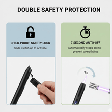 Long Flexible USB Rechargeable Electric Arc Lighter – Windproof, Flameless Plasma - justgrabit.in | Just Grab It