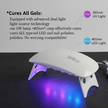 UV LED Lamp Nail Dryer Mini Portable Nail Lamp Professional (1 Pc) - justgrabit.in | Just Grab It