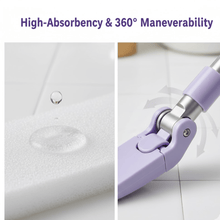 Automatic Cloth Changing Mini Mop with Push Pull Cloth Changing Handle (1 Pc) - justgrabit.in | Just Grab It