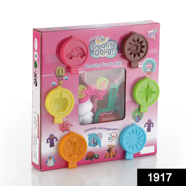 Non - Toxic Creative 30 Dough Clay 5 Different Colors, (Pack of 6 Pcs) - Justgrabit Inc.