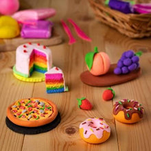 Non - Toxic Creative 50 Dough Clay Mould 5 Different Colors, (Pack of 6 Pcs) - Justgrabit Inc.