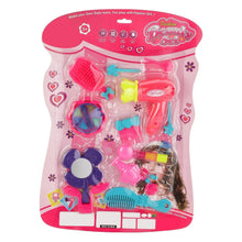 Girl's Bring Along Beauty Suitcase Makeup Vanity Toy (Multicolour) - Justgrabit Inc.