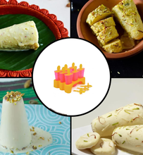Kulfi Maker Moulds Set Plastic Homemade Kulfi Mould 6pcs Set For Freezer Use - justgrabit.in | Just Grab It
