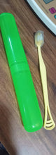 2 - in - 1 Soft Toothbrush & Tongue Cleaner for All Ages (1 Pc, With Cover) - Justgrabit Inc.