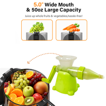 Manual Juicer Modern Plastic Fruit and Vegetable Juicer (1 Pc / Bowl Not Included) - justgrabit.in | Just Grab It