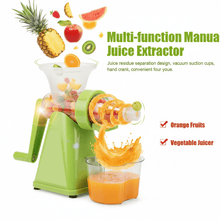 Manual Juicer Modern Plastic Fruit and Vegetable Juicer (1 Pc / Bowl Not Included) - justgrabit.in | Just Grab It