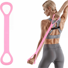 Silicone Resistance Bands Fitness Elastic Stretch (1 Pc) - justgrabit.in | Just Grab It