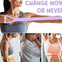 Silicone Resistance Bands Fitness Elastic Stretch (1 Pc) - justgrabit.in | Just Grab It