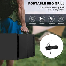 Folding Portable Barbeque BBQ Grill Set for Outdoor and Home - Justgrabit Inc.