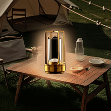 Crystal Lantern Table Lamp Rechargeable Cordless LED Light with 3 Colors 1 Pc - justgrabit.in | Just Grab It
