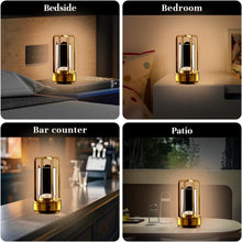 Crystal Lantern Lamp, Crystal Lantern Table Lamp, 3 Colors Rechargeable Cordless Led Lights for Restaurant / Bedroom Lights (1 Pc) - Justgrabit Inc.