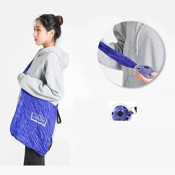 Reusable Insulated Grocery Shopping Cloth Bag Washable and Foldable - Justgrabit Inc.