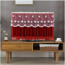 Dustproof Cover For Indoor, TV Screen Protector Cloth Cover (42 Inch / Mix Color) - justgrabit.in | Just Grab It