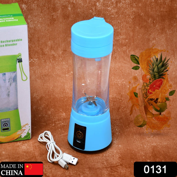 Portable USB Rechargeable 6 - Blade Juicer Blender - justgrabit.in | Just Grab It