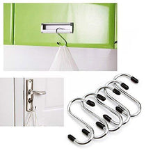Heavy Duty S - Shaped Stainless Steel Hanging Hooks - 5 pcs - Justgrabit Inc.