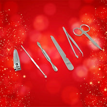 6 - in - 1 Nail Care Kit: Clippers, Trimmers, Mirror & Travel Case - Justgrabit Inc.