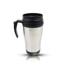 Stainless Steel Vacuum Glass Insulated Glass Coffee Cups, Tumbler (With Lid & Handle / 1 pc) - Justgrabit Inc.