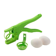 Plastic Handheld Egg Cracker with Separator - Justgrabit Inc.