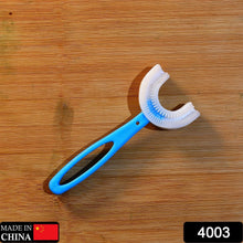 U - Shaped Toothbrush for Kids Manual Whitening Toothbrush Silicone Brush Head for Kids Children Infant Toothbrush For 2 - 6 Years - Justgrabit Inc.