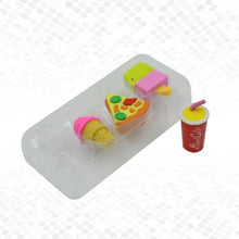 Fun Erasers for Kids! Mix & Match: Food & Drink Erasers (Set of 1) - Justgrabit Inc.
