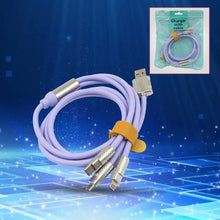 3 in 1 Multi Super Fast Charging Cable (1 Pc / 120 CM Long) - justgrabit.in | Just Grab It