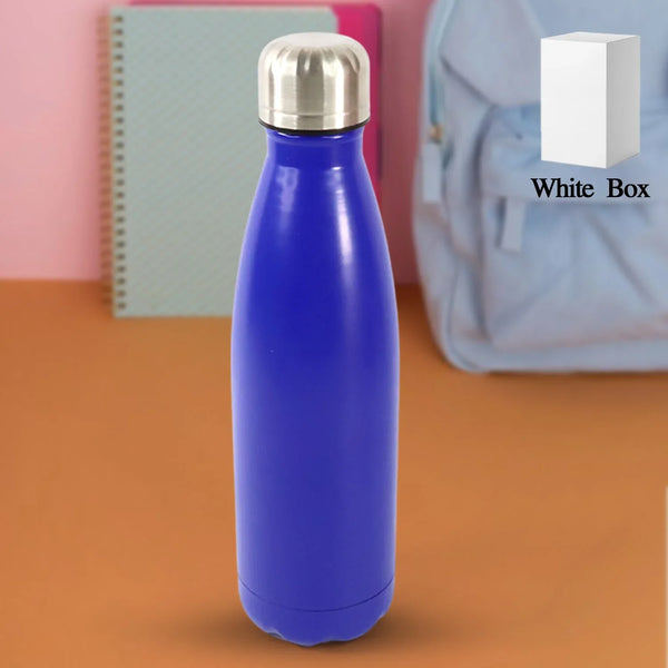 Stainless Steel Single Wall Water Bottle 400ml approx - Justgrabit Inc.