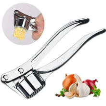 Stainless Steel Garlic Press Crusher ,Crusher ,Squeezer ,Masher ,and Lemon Juicer - Justgrabit Inc.