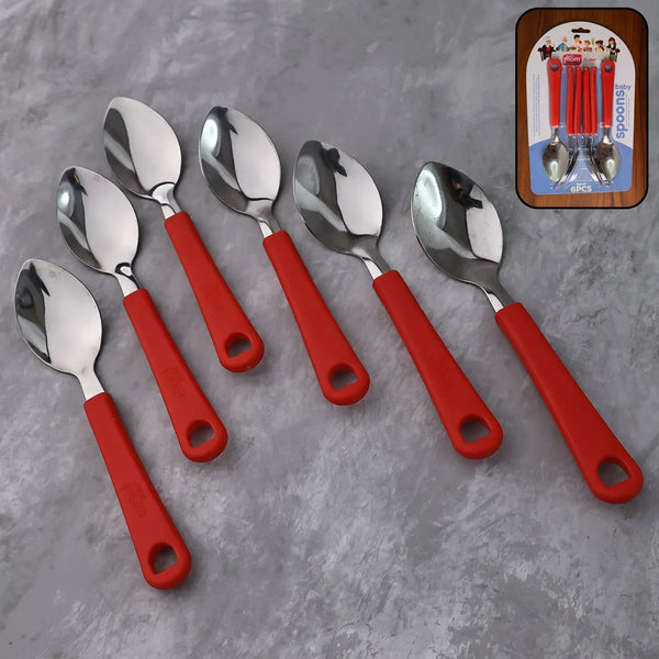 Supermom Baby Feeding Spoon (6 Pc Set) - Justgrabit Inc.