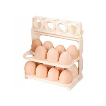 Plastic Foldable Egg Tray | 24 Grid Egg Storage Box (1 Pc) - justgrabit.in | Just Grab It
