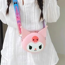 Cute Cartoon Girls' Backpack, Shoulder Bag / Purse, Portable, Mini Silicone Handbag Girls, Children's Bag/Purse for Girls Women, Gift Girls Bag Accessories (1 Pc Mix Color ) - justgrabit.in | Just Grab It