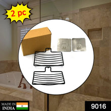 Wall Mount 2 - Piece Soap Rack – Versatile Holder for Bathrooms & Homes - Justgrabit Inc.