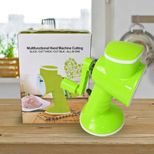 6 in 1 Multi functional Vegetable Cutter & Slicer Hand Machine Cutting, Slice, Cut Thick, Cut Silk All in one –Vegetable Chopper Cutter & Slicing Cutter Barrel - Vegetable Grater with 6 Removable Blades - Justgrabit Inc.