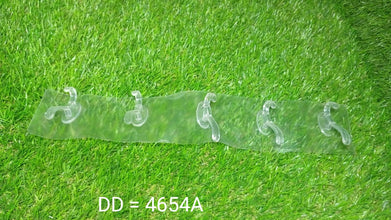 Adhesive Transparent Heavy Duty Wall Hook - justgrabit.in | Just Grab It