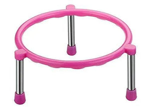 Stainless Steel Single Ring Matka Stand - Justgrabit Inc.