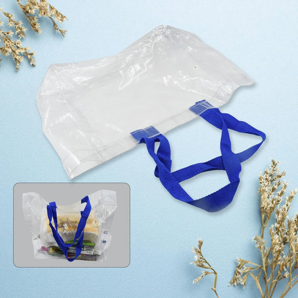Multifunction Transparent Bag With Handle Bag (45×30×14 CM / 1 pc) - Justgrabit Inc.