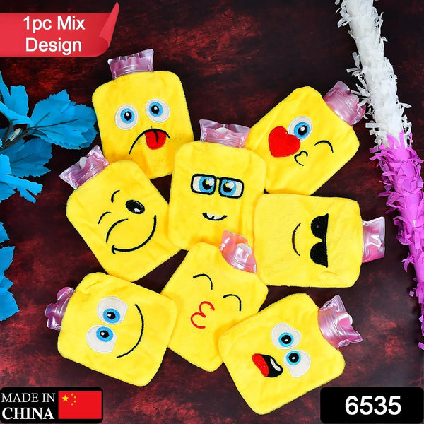 Fun Emoji Relief (1 Pc): Mini Hot Water Bag for Aches & Pains - Justgrabit Inc.