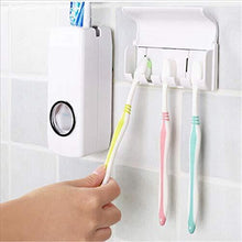 Toothpaste Dispenser & Tooth Brush Holder - justgrabit.in | Just Grab It