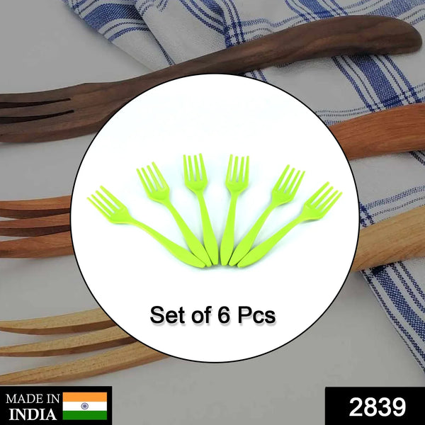 Small plastic 6pc Serving Fork Set for kitchen - Justgrabit Inc.