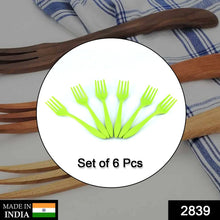 Small plastic 6pc Serving Fork Set for kitchen - Justgrabit Inc.