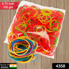 Multicolor Rubber Bands (Elastic & Reusable, Office & Home), Hair accessories - justgrabit.in | Just Grab It