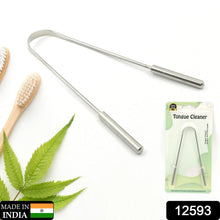 Tongue Cleaner For Kids & Adults | Tongue Scraper For Bad Breath, Maintain Oral Hygiene for Daily Use | for Fresh Breath & Bacteria Removal | Improved Taste (Steel, Copper, Tongue Cleaner / 1 Pc) - justgrabit.in | Just Grab It