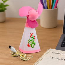 Portable USB Mini Fan for Office Desk Use - justgrabit.in | Just Grab It