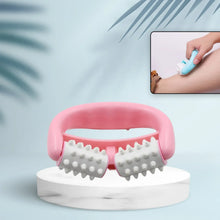 Plastic Massage Roller - 2 - Roller Manual Design for Cellulite & Muscle Pain Relief - Justgrabit Inc.
