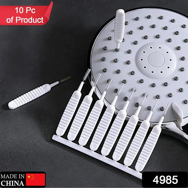 10 - Piece Multifunctional Reusable Anti - Clog Shower Nozzle Brush - Justgrabit Inc.