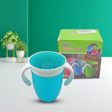360d Magic Cup, Baby and Sippy Cup, Water and Weaning Cup 6+ to 12 Months, 7 oz/207 ml, Doidy Cup - Training Sippy Cups - Use from 3 - 6 Months to Toddler (1 Pc 207ML) - Justgrabit Inc.
