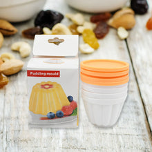 Pudding Molds, Custard Mold, Mold for Jelly Ice creams, Set of 4 Cups with Lid - justgrabit.in | Just Grab It