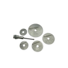6pcs Metal HSS Circular Saw Blade Set Cutting Discs for Rotary Tool - Justgrabit Inc.